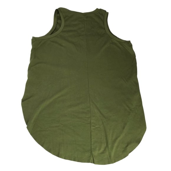 HOIBO Sleeveless Tank Top Size Women's Medium Olive Green Round Neck Toronto, CA - Picture 2 of 14